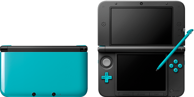 任天堂 ニンテンドー 3DS LL ブルー×ブラック 3dsll
