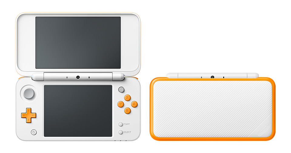 Nintendo_3DS【在庫限り】ニンテンドー2DS LL ホワイト×オレンジ